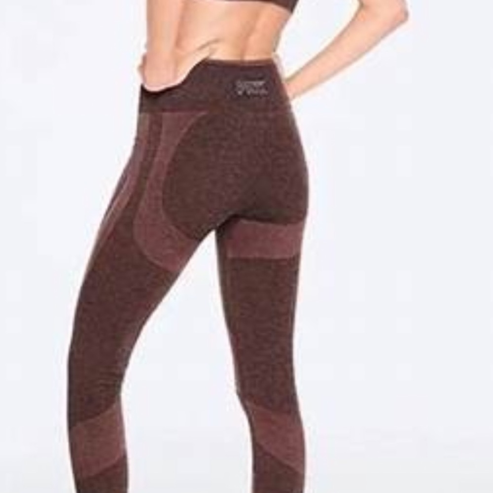 Pink Victoria secret seamless leggings